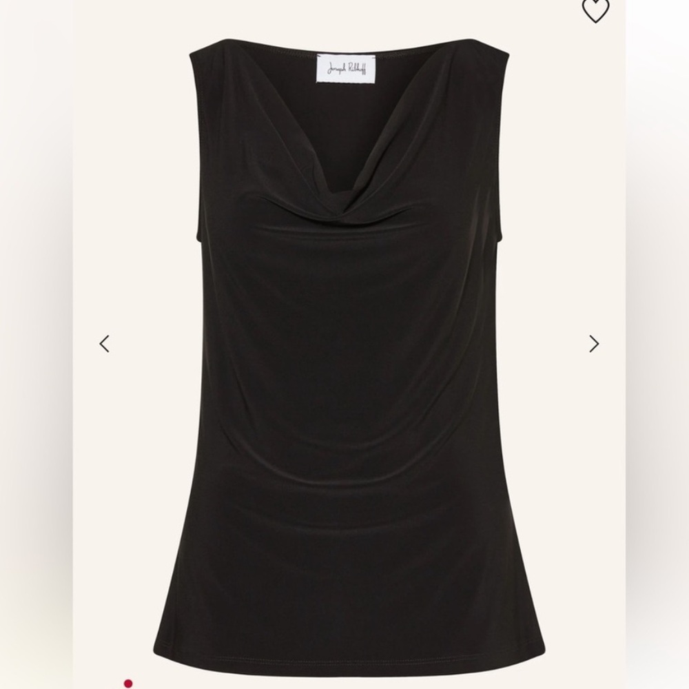 Elegant Black Sleeveless Top